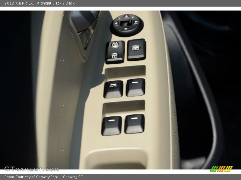 Midnight Black / Black 2012 Kia Rio LX