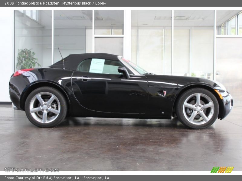  2009 Solstice Roadster Mysterious Black