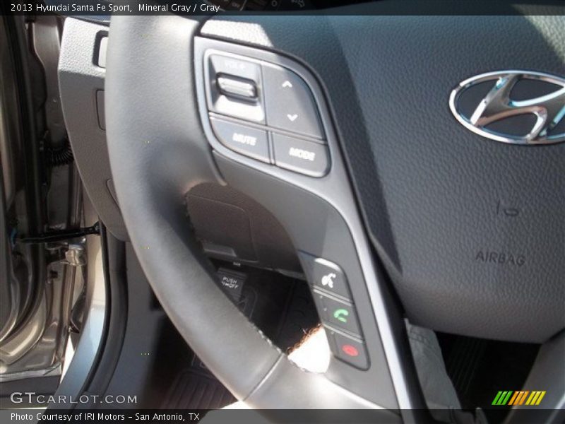 Mineral Gray / Gray 2013 Hyundai Santa Fe Sport