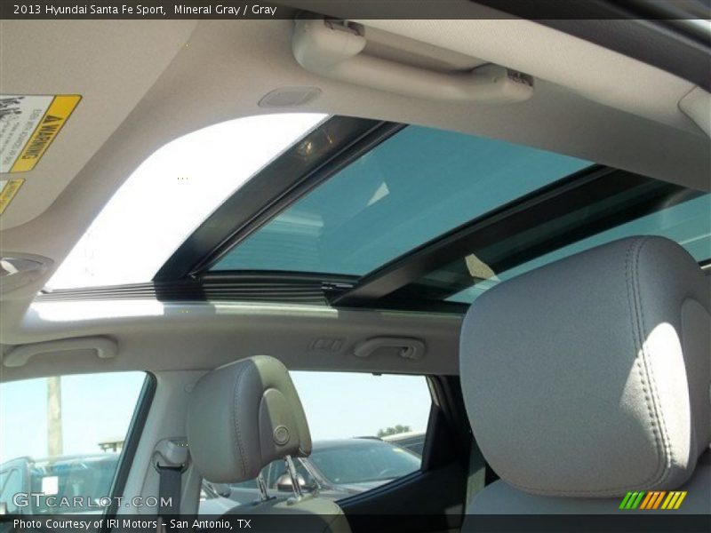 Mineral Gray / Gray 2013 Hyundai Santa Fe Sport