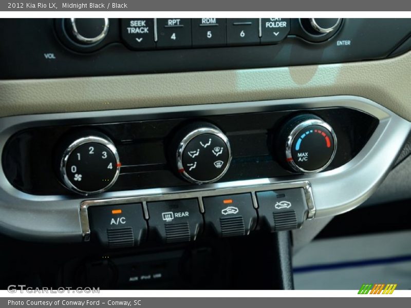 Controls of 2012 Rio LX