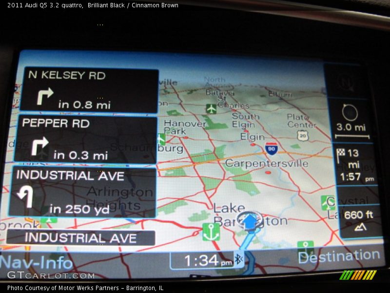 Brilliant Black / Cinnamon Brown 2011 Audi Q5 3.2 quattro