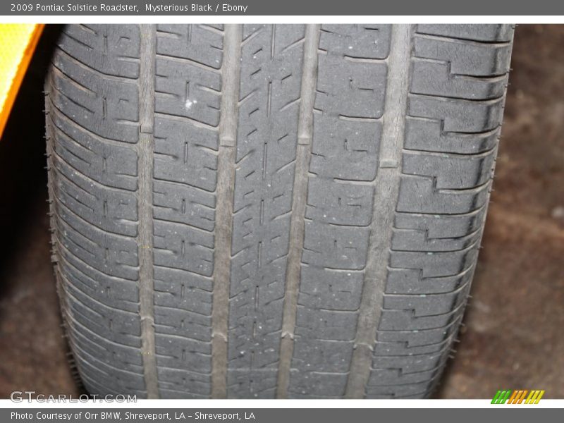 Mysterious Black / Ebony 2009 Pontiac Solstice Roadster