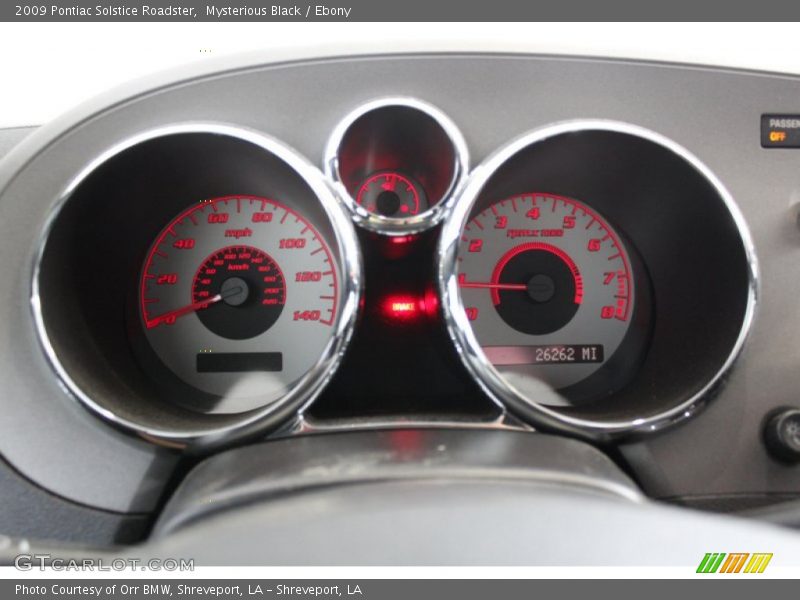  2009 Solstice Roadster Roadster Gauges
