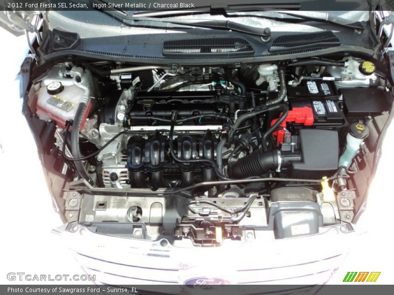  2012 Fiesta SEL Sedan Engine - 1.6 Liter DOHC 16-Valve Ti-VCT Duratec 4 Cylinder