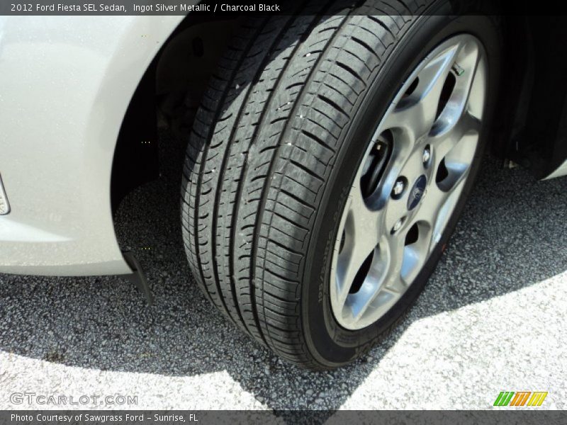  2012 Fiesta SEL Sedan Wheel