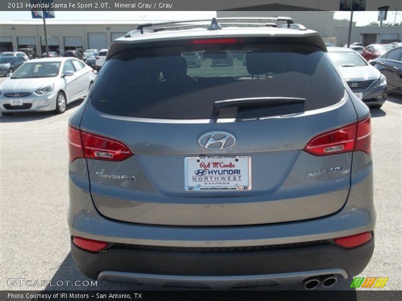 Mineral Gray / Gray 2013 Hyundai Santa Fe Sport 2.0T