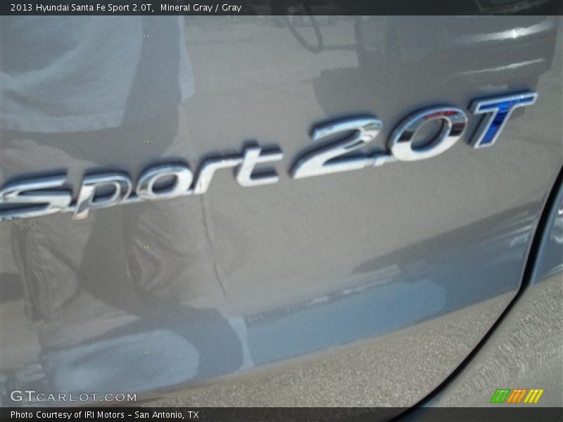 Mineral Gray / Gray 2013 Hyundai Santa Fe Sport 2.0T