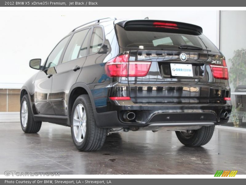Jet Black / Black 2012 BMW X5 xDrive35i Premium