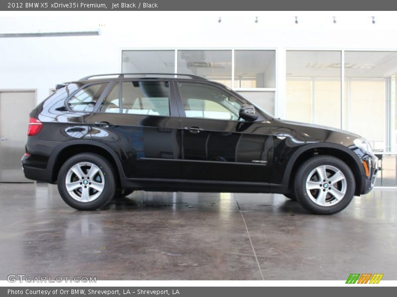 Jet Black / Black 2012 BMW X5 xDrive35i Premium