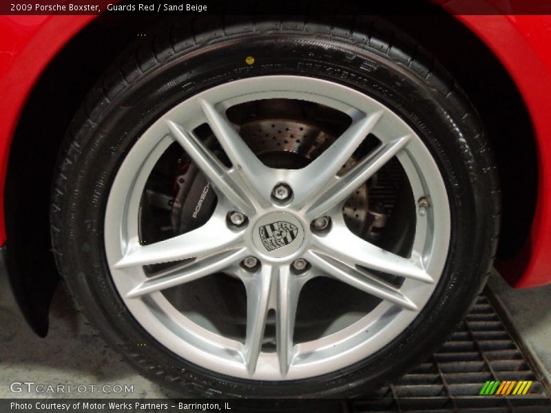 Guards Red / Sand Beige 2009 Porsche Boxster