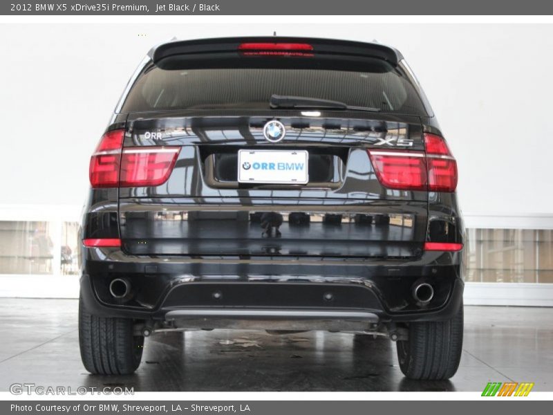 Jet Black / Black 2012 BMW X5 xDrive35i Premium