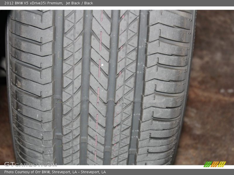 Jet Black / Black 2012 BMW X5 xDrive35i Premium