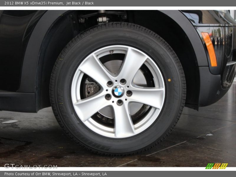Jet Black / Black 2012 BMW X5 xDrive35i Premium