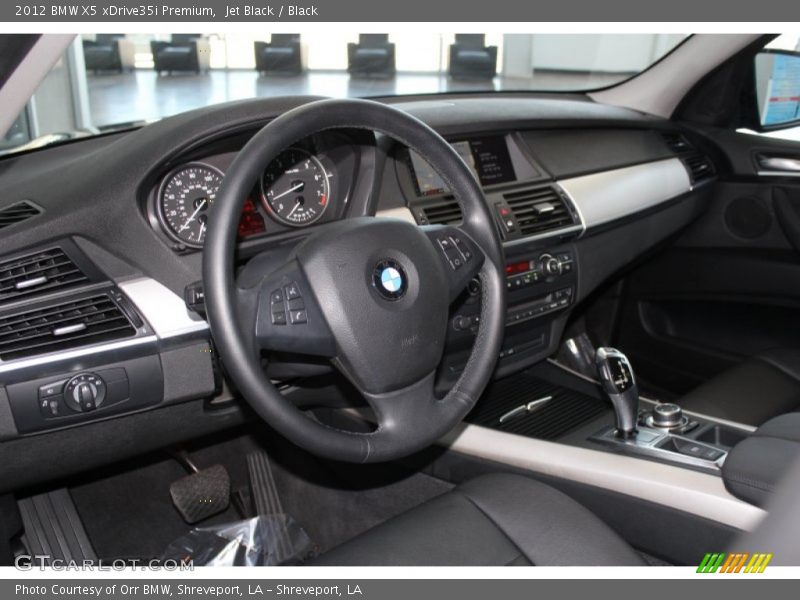 Jet Black / Black 2012 BMW X5 xDrive35i Premium