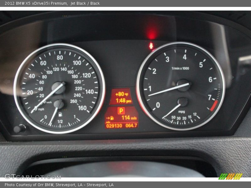 Jet Black / Black 2012 BMW X5 xDrive35i Premium