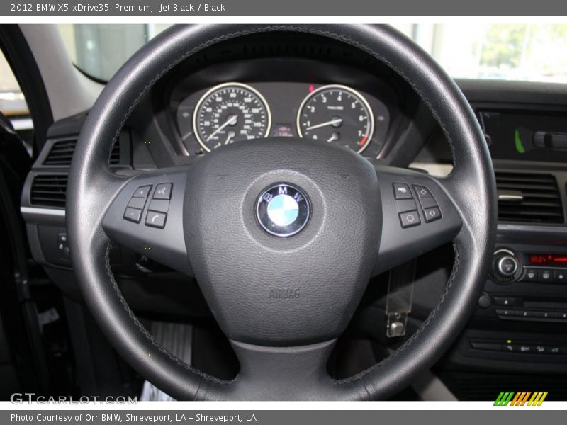 Jet Black / Black 2012 BMW X5 xDrive35i Premium