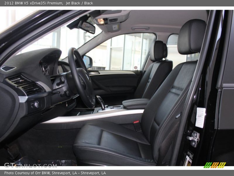 Jet Black / Black 2012 BMW X5 xDrive35i Premium