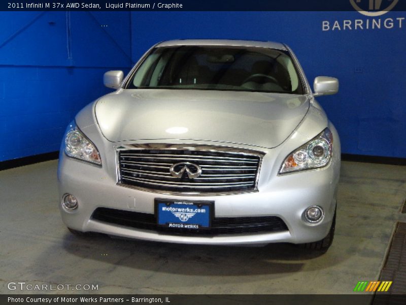 Liquid Platinum / Graphite 2011 Infiniti M 37x AWD Sedan