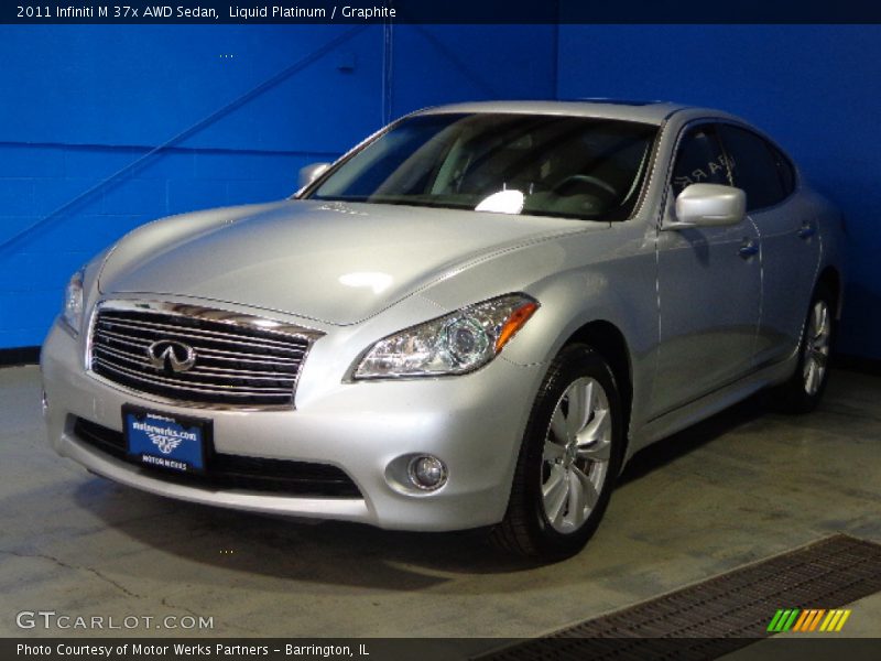 Liquid Platinum / Graphite 2011 Infiniti M 37x AWD Sedan