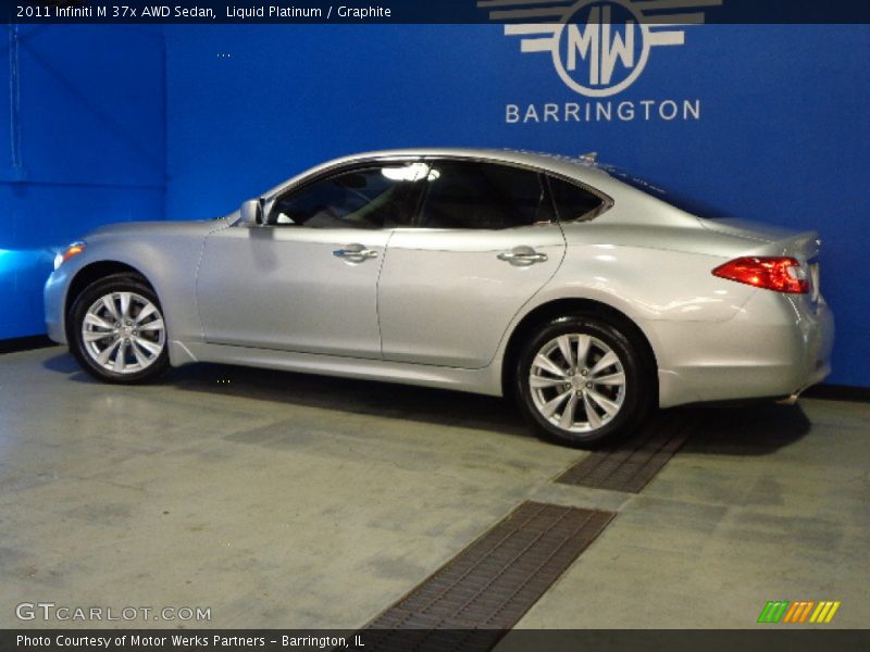 Liquid Platinum / Graphite 2011 Infiniti M 37x AWD Sedan