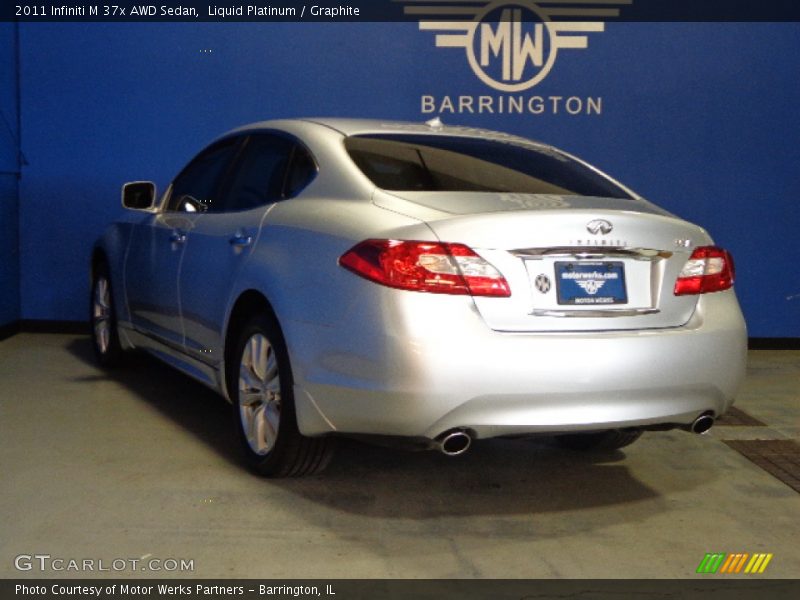 Liquid Platinum / Graphite 2011 Infiniti M 37x AWD Sedan