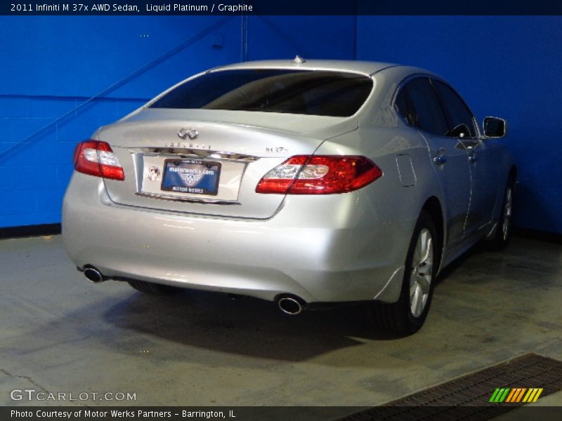 Liquid Platinum / Graphite 2011 Infiniti M 37x AWD Sedan