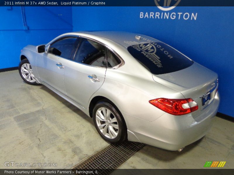 Liquid Platinum / Graphite 2011 Infiniti M 37x AWD Sedan