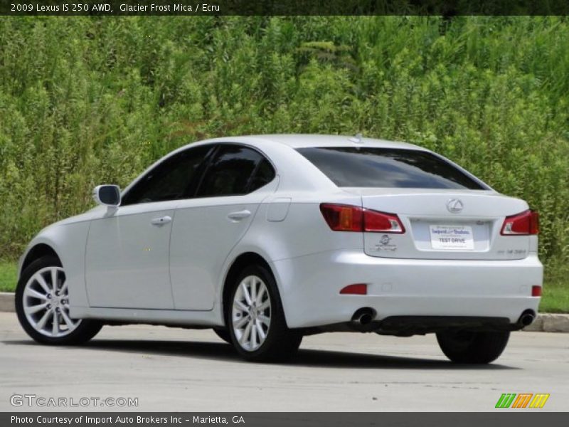 Glacier Frost Mica / Ecru 2009 Lexus IS 250 AWD