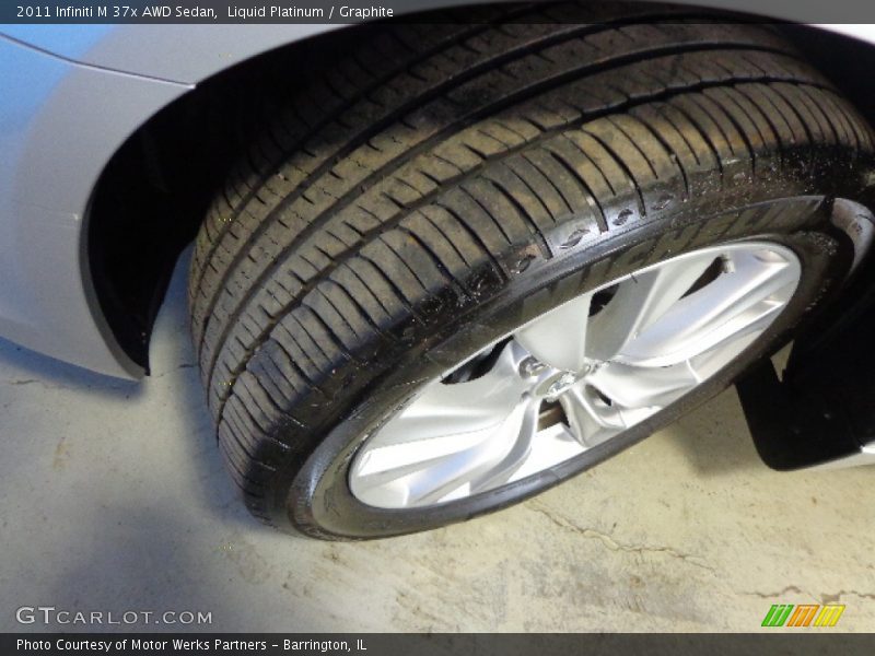 Liquid Platinum / Graphite 2011 Infiniti M 37x AWD Sedan