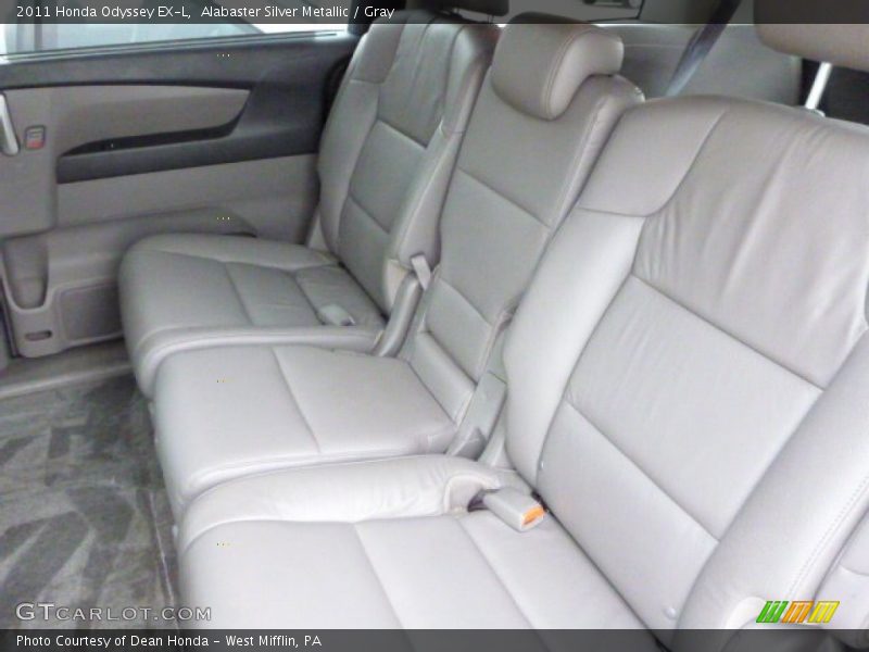 Alabaster Silver Metallic / Gray 2011 Honda Odyssey EX-L