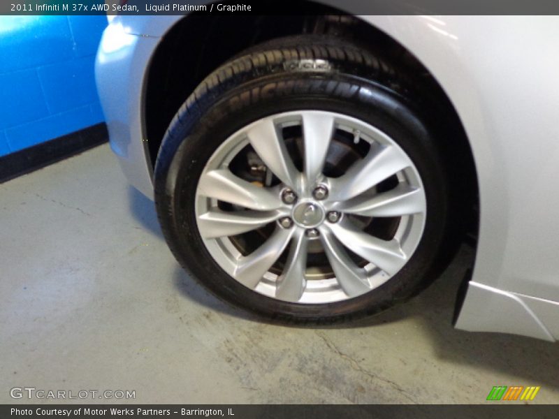 Liquid Platinum / Graphite 2011 Infiniti M 37x AWD Sedan