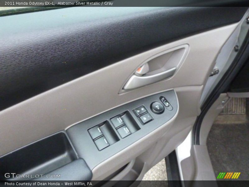 Alabaster Silver Metallic / Gray 2011 Honda Odyssey EX-L