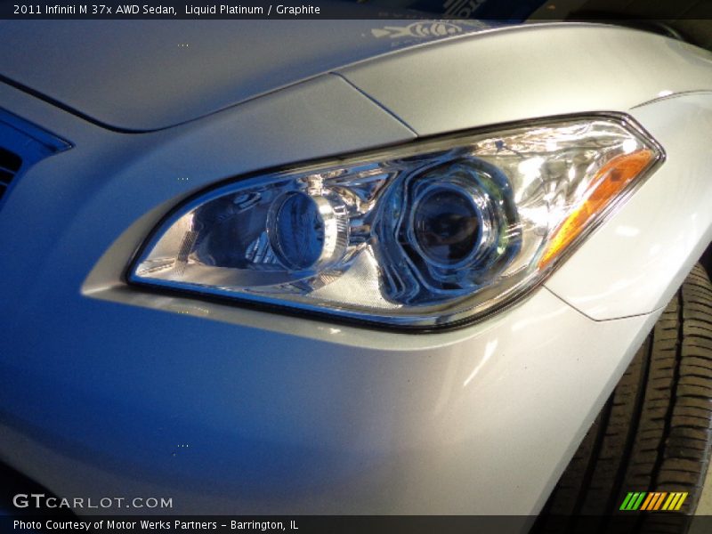 Liquid Platinum / Graphite 2011 Infiniti M 37x AWD Sedan