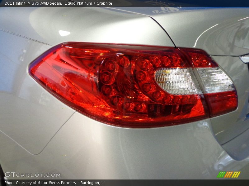 Liquid Platinum / Graphite 2011 Infiniti M 37x AWD Sedan