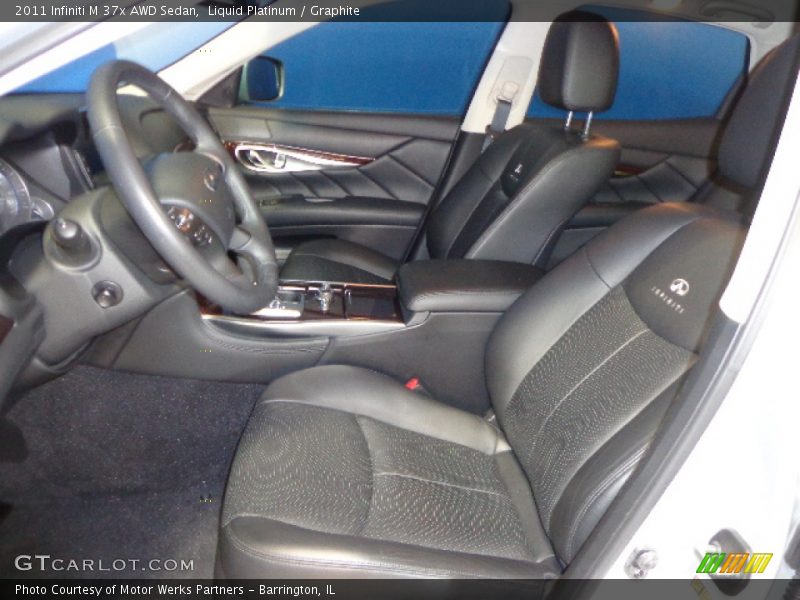Liquid Platinum / Graphite 2011 Infiniti M 37x AWD Sedan