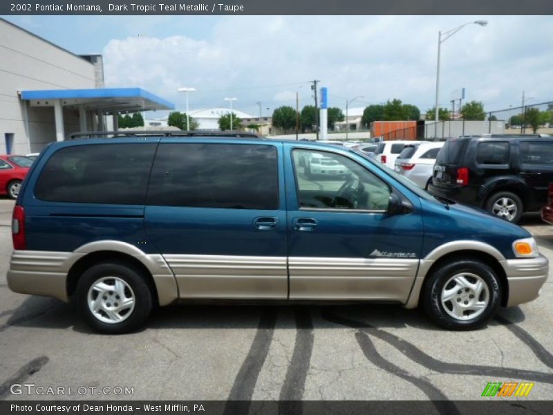 Dark Tropic Teal Metallic / Taupe 2002 Pontiac Montana