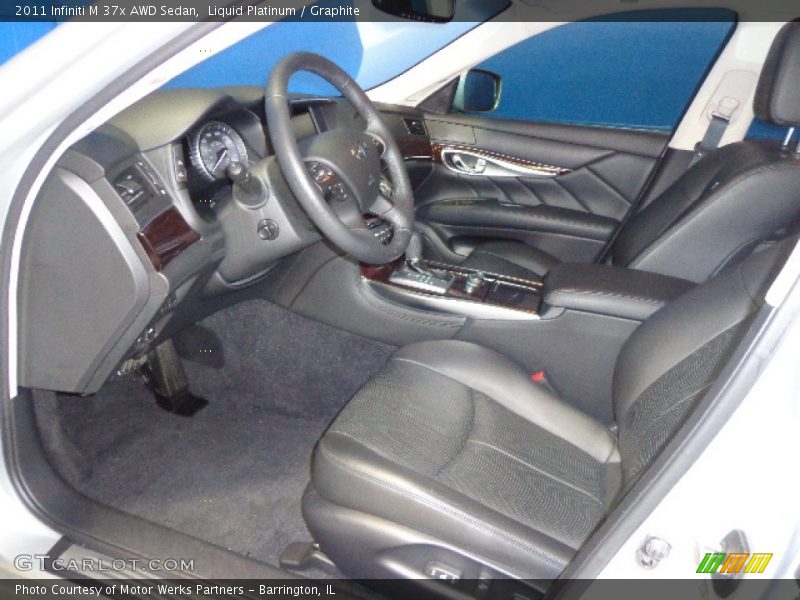 Liquid Platinum / Graphite 2011 Infiniti M 37x AWD Sedan