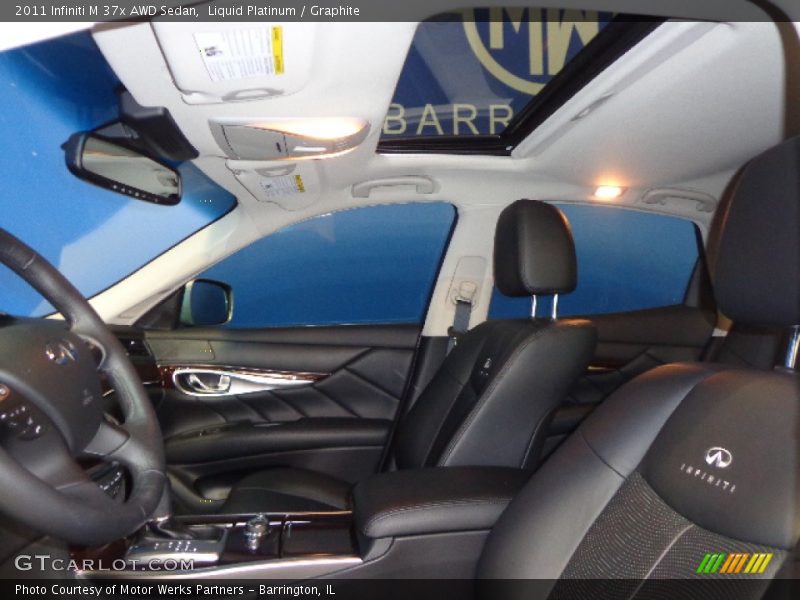 Liquid Platinum / Graphite 2011 Infiniti M 37x AWD Sedan