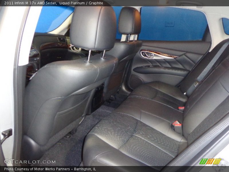 Liquid Platinum / Graphite 2011 Infiniti M 37x AWD Sedan