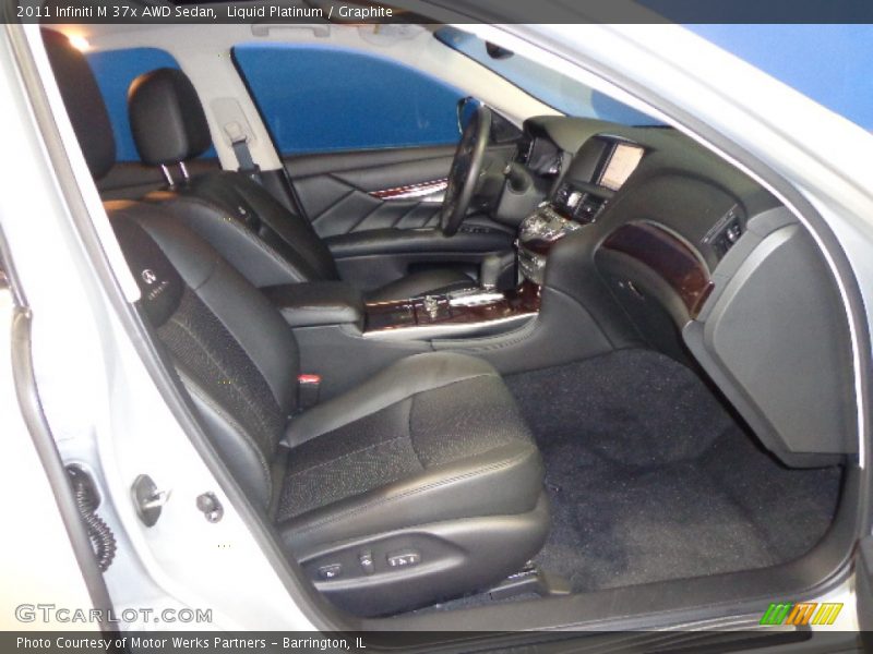 Liquid Platinum / Graphite 2011 Infiniti M 37x AWD Sedan