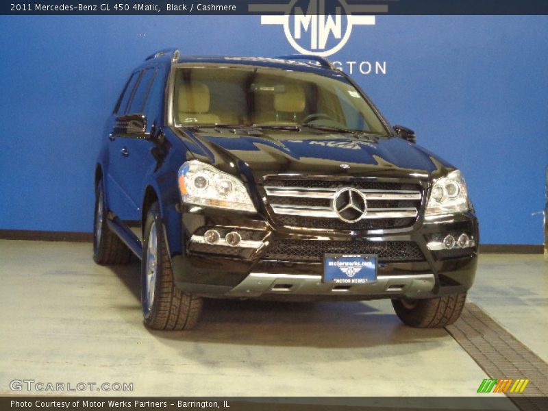 Black / Cashmere 2011 Mercedes-Benz GL 450 4Matic