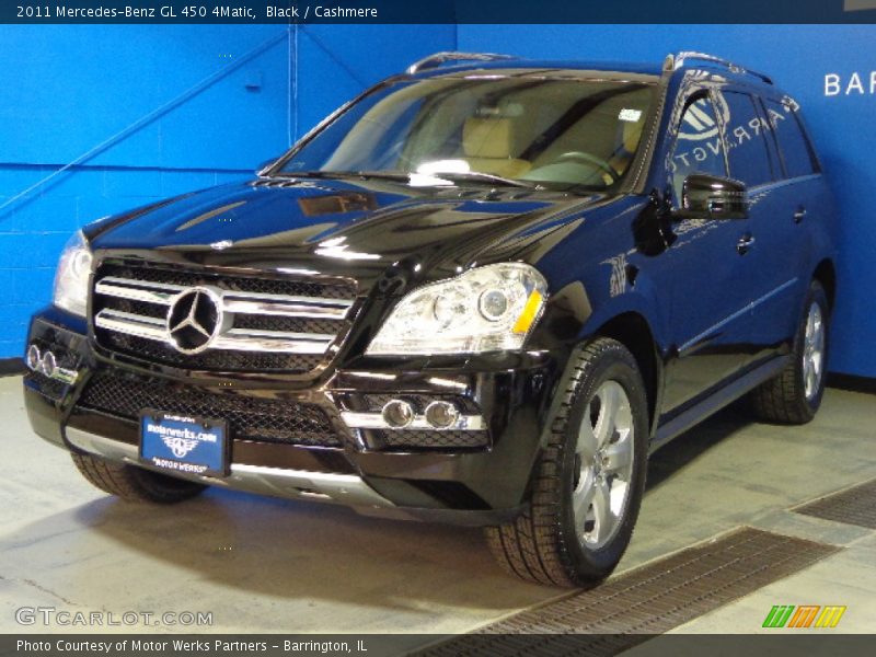 Black / Cashmere 2011 Mercedes-Benz GL 450 4Matic