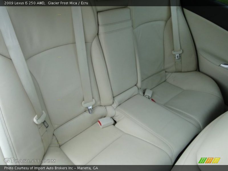 Glacier Frost Mica / Ecru 2009 Lexus IS 250 AWD