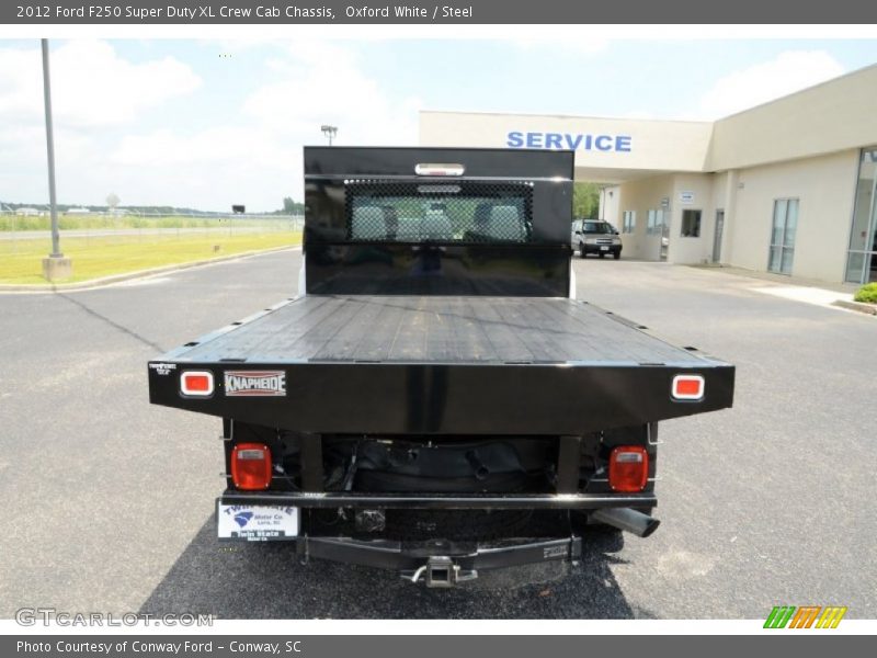 Oxford White / Steel 2012 Ford F250 Super Duty XL Crew Cab Chassis