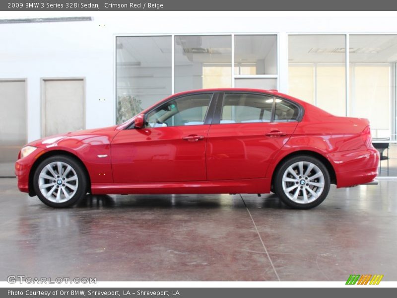  2009 3 Series 328i Sedan Crimson Red