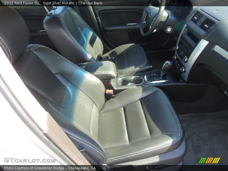 Ingot Silver Metallic / Charcoal Black 2012 Ford Fusion SEL