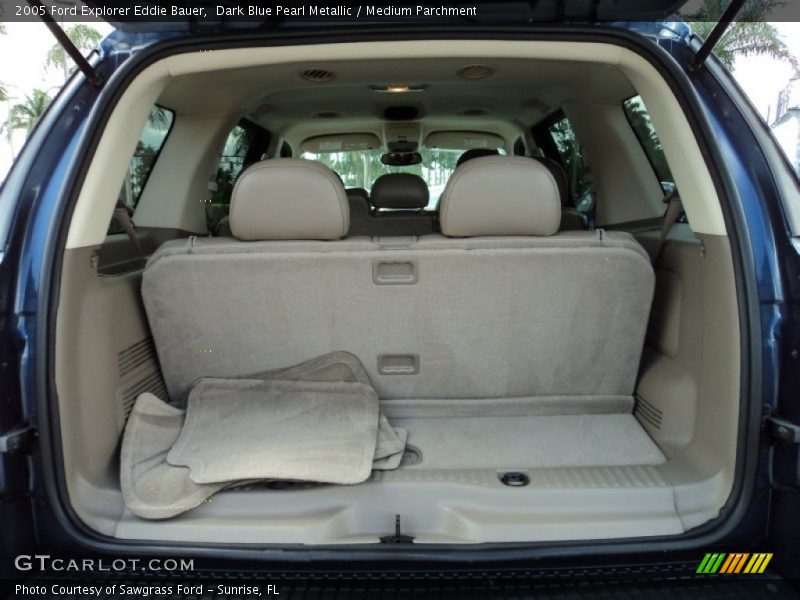 Dark Blue Pearl Metallic / Medium Parchment 2005 Ford Explorer Eddie Bauer