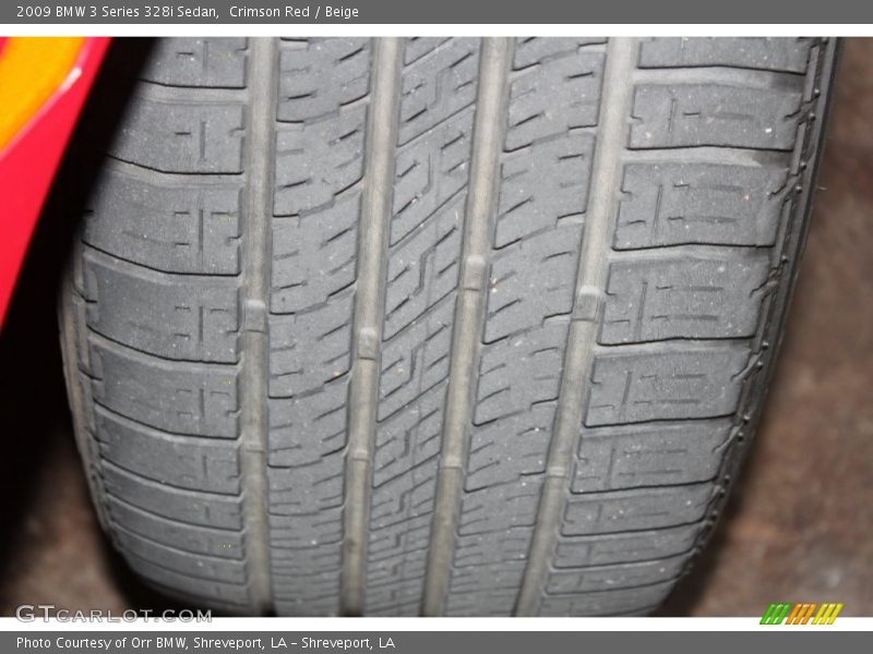 Crimson Red / Beige 2009 BMW 3 Series 328i Sedan
