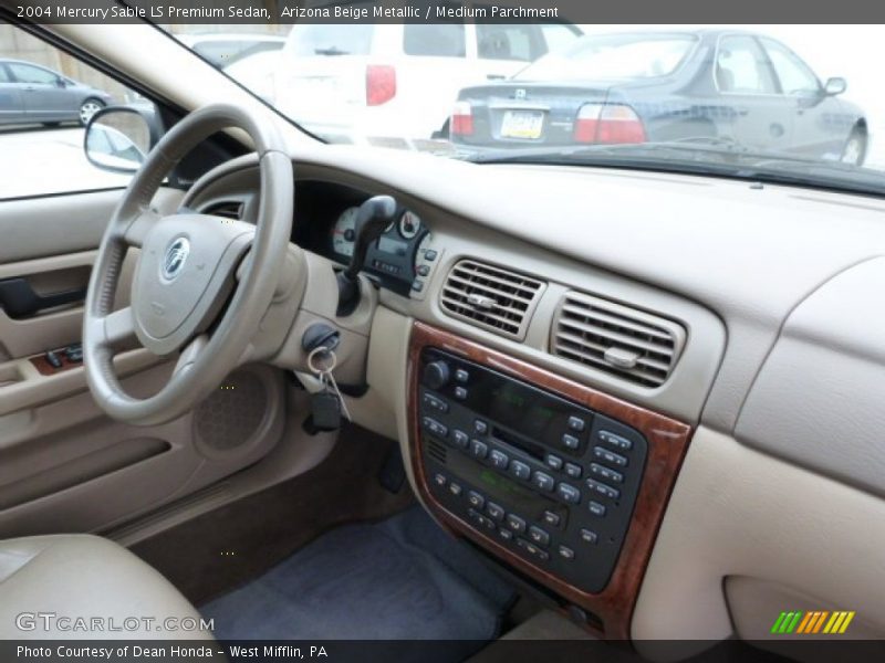 Arizona Beige Metallic / Medium Parchment 2004 Mercury Sable LS Premium Sedan